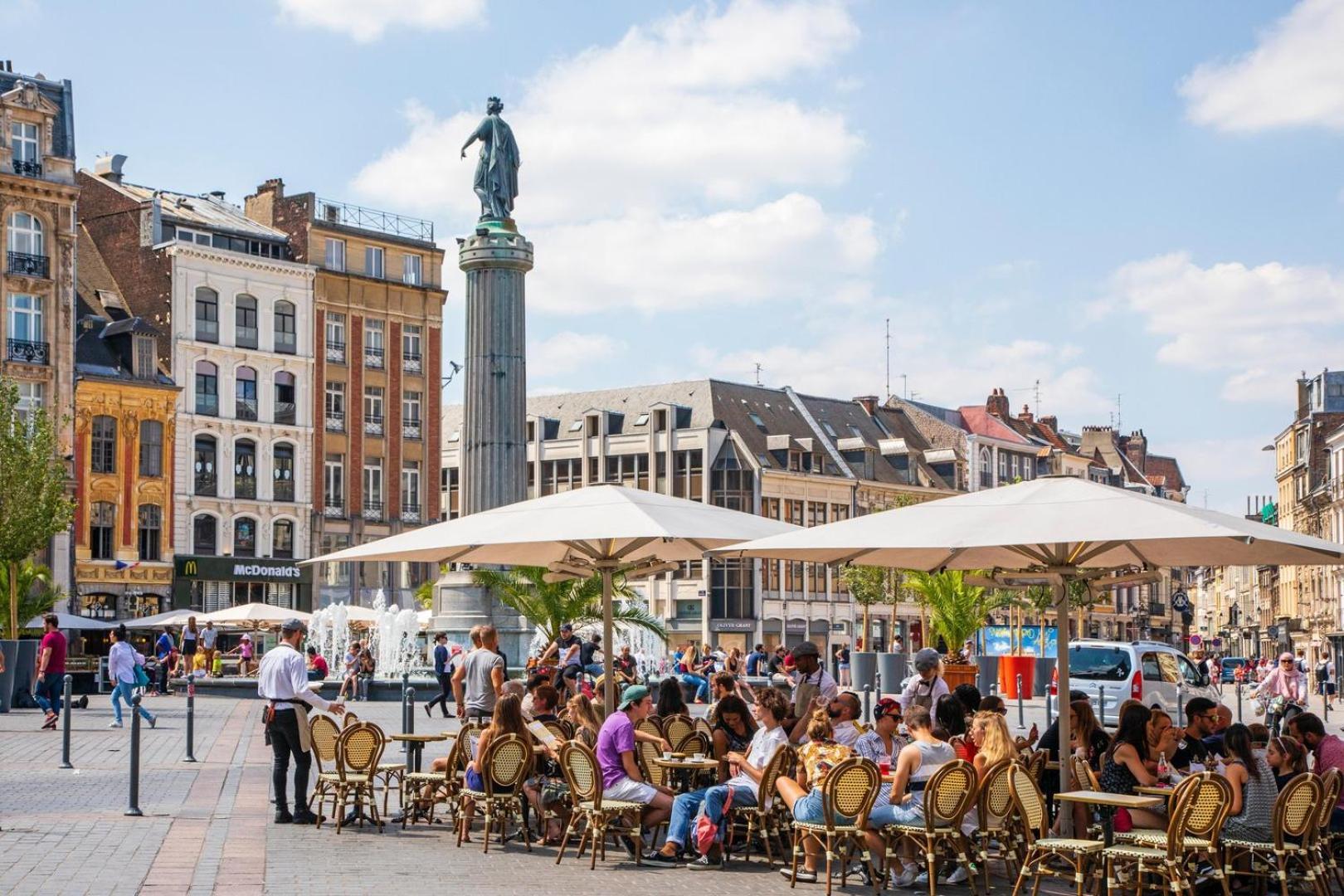 Equipped Studio In Vieux-Lille Near Grand Place Buitenkant foto